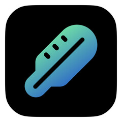 Editable thermometer vector icon. Part of a big icon set family. Perfect for web and app interfaces, presentations, infographics, etc