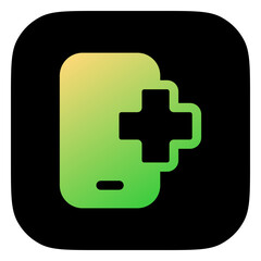 Editable medical app vector icon. Part of a big icon set family. Perfect for web and app interfaces, presentations, infographics, etc