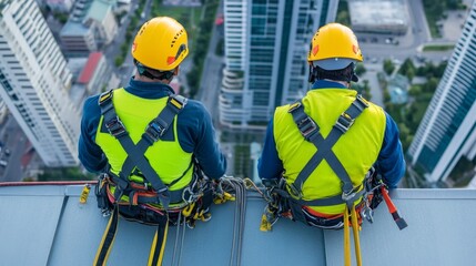 Ensuring Worker Safety with Fall Protection Equipment in Construction Site