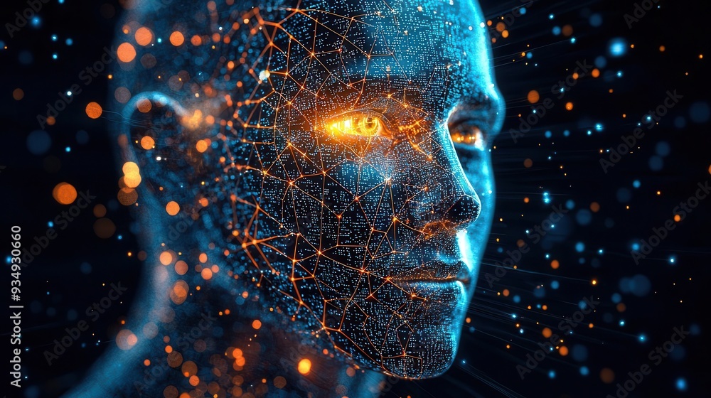 Poster user authentication in real-time using biometric facial recognition