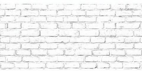 Distressed white brick wall background.