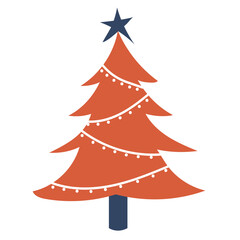 Christmas Tree Decoration Element