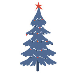 Christmas Tree Decoration Element