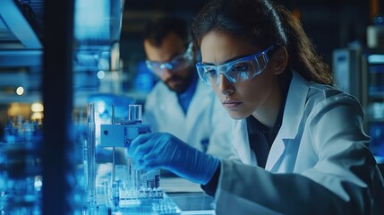 Engineers using advanced technology to optimize and innovate manufacturing processes, showcasing the latest in engineering technology.