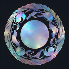 Korean mother-of-pearl pattern