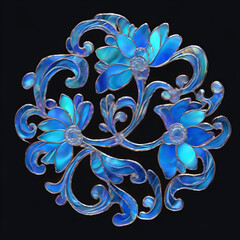 Korean mother-of-pearl pattern