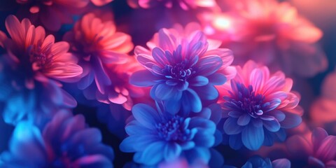 Purple flower bouquet
