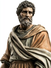 Obraz premium Bearded Man Statue