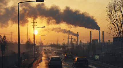 &ldquo;Pillars of Industry: Exhaust in the Air&rdquo;