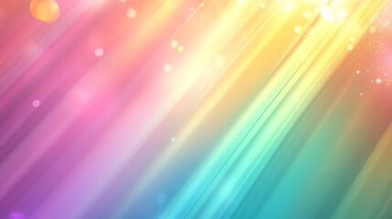 Obraz premium Prismatic Dawn: A vibrant abstract background bursts with colorful rays of light, evoking a sense of joy, energy, and endless possibilities. 