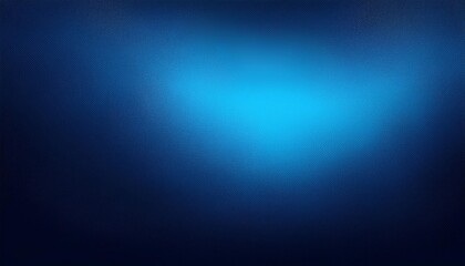 Obraz premium Electric Blue: Grainy Gradient with Glowing Light on Dark Background
