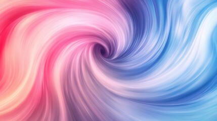 Obraz premium Chromatic Cyclone: A vibrant vortex of pink, blue and purple hues swirls in a captivating display of abstract energy. 