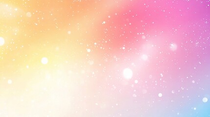 Obraz premium Cosmic Dream: Abstract Pastel Background with Glittering Stardust 