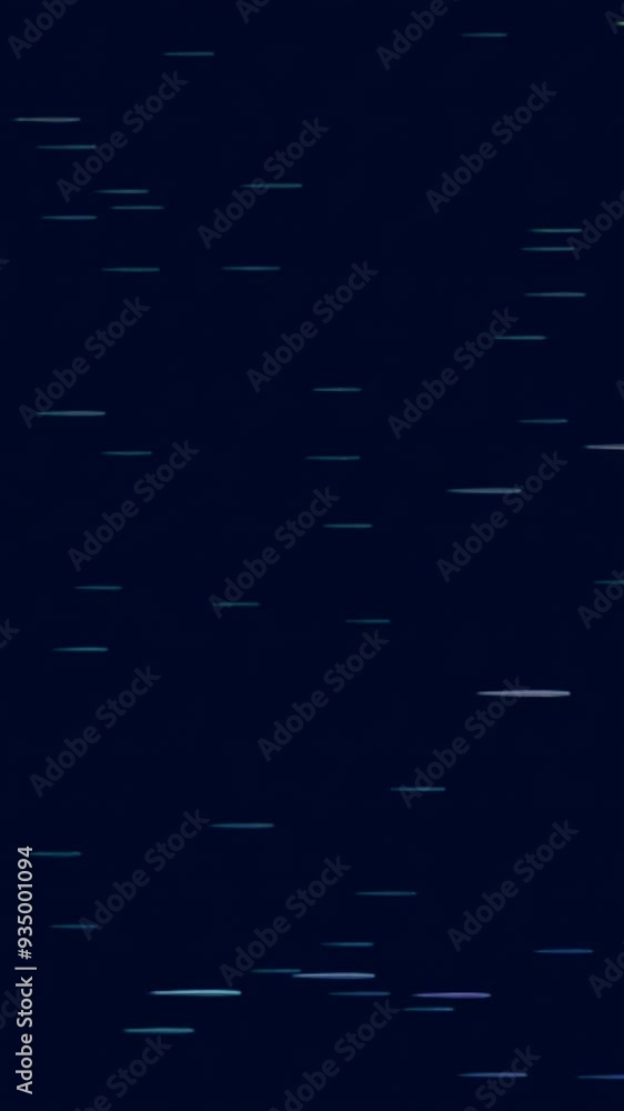 Poster abstract background with flying particles on a colorful background. design. flying snow or rain patt