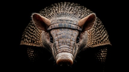 Obraz premium Nine-Banded Armadillo Portrait