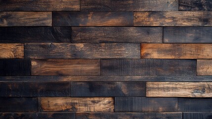 Naklejka premium Rustic Elegance: Reclaimed Wood Wall Texture 