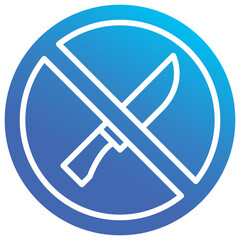 No Sharp Weapons Icon