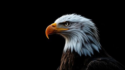 Obraz premium Majestic Bald Eagle Portrait
