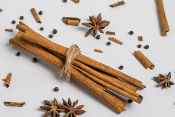 Cinnamon Sticks and Spices