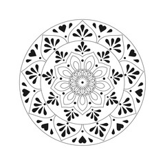 Abstract mandala banners
Decorative mandala on white background
Circular Flower Mandala on White Free 
Mandala pattern art background Black and White 