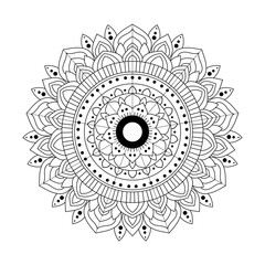 Abstract mandala banners
Decorative mandala on white background
Circular Flower Mandala on White Free 
Mandala pattern art background Black and White 