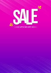 Sale Background, Web Banner, Advertisement, Flyer, Poster, Template, Creative Concept, Graphic Design Element
