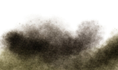 watercolor grungy gradient texture border rough abstract background shine bright light dark and glow template empty space , grainy noise grungy texture on transparent background cutout