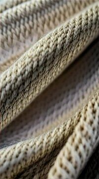 woolen knit fabric
