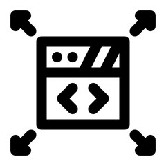 deployment, web deployment, website deployment, web, web development, website outline icon