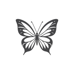 Fototapeta premium Butterfly vector template