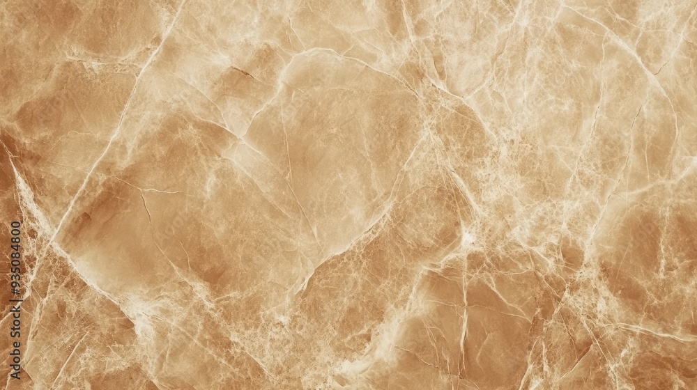 Poster a close-up view of a textured marble surface with warm tones and intricate patterns.