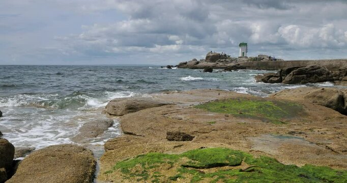 Pointe de Trevignon, Tregunc, Finistere department, Brittany, France