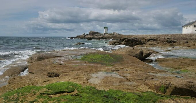 Pointe de Trevignon, Tregunc, Finistere department, Brittany, France