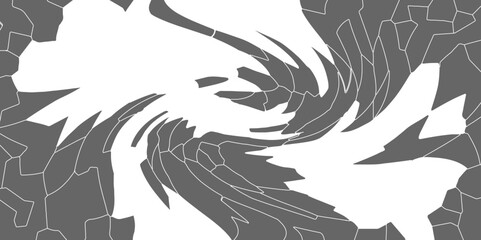 white broken glass effect wall crack ceramic texture cracked vector format 