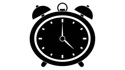 Alarm clock vector art and illustration