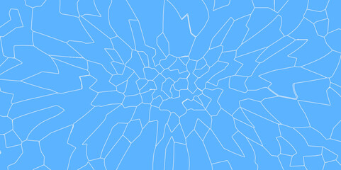 sky blue broken glass effect wall crack ceramic texture cracked vector format 