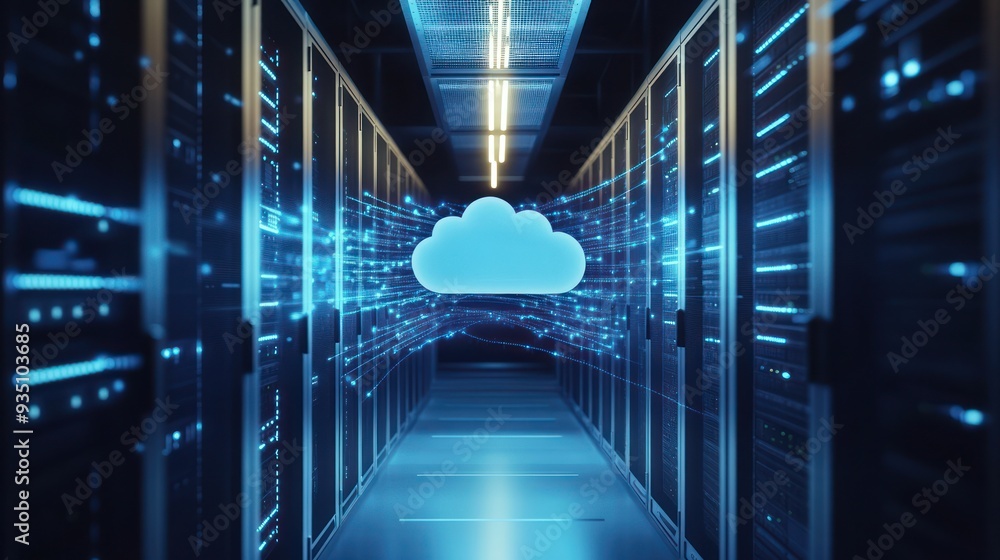 Poster cloud computing data center