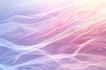 Abstract pink and white flowing background with delicate mesh texture.