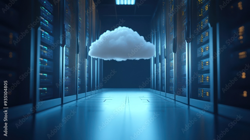 Poster cloud computing data center