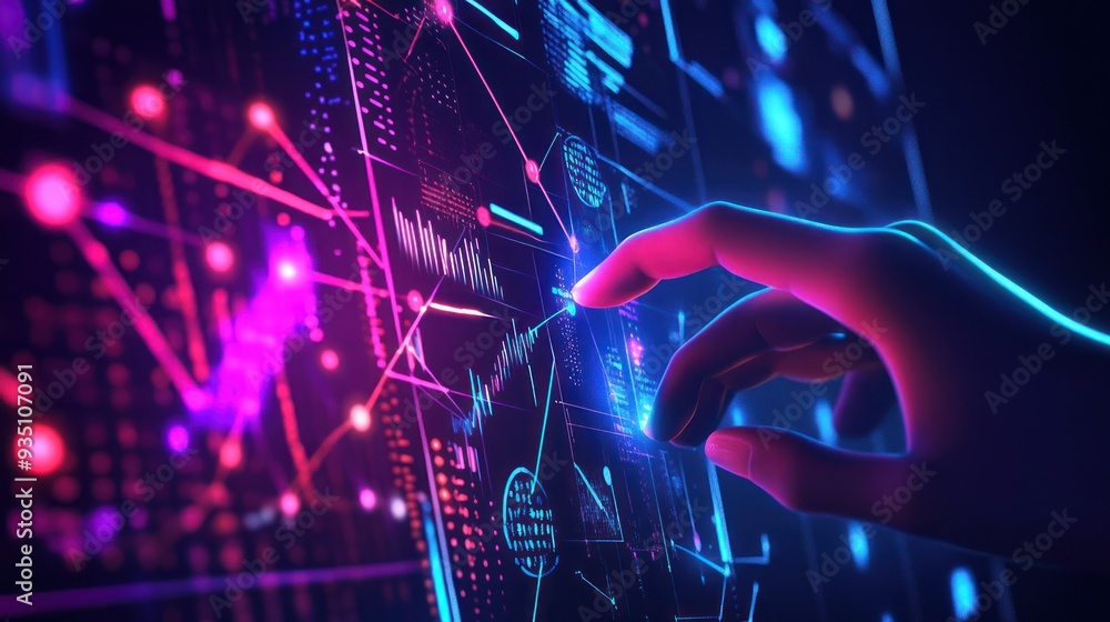 Aufkleber interactive technology, data visualization, and user interface