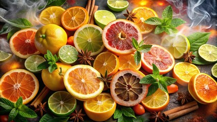 A masterful blend of citrus, carefully crafted to evoke a sense of sophistication and refinement, with notes of orange and subtle hints of spice.