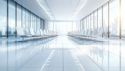 Zen French Meeting Lounge Calm and Elegant