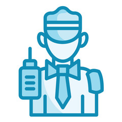 Security Staff Icon
