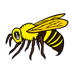 bee vector illustration
