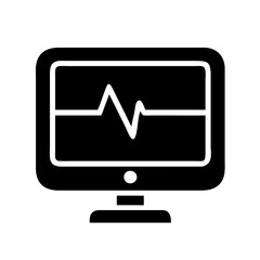 electrocardiogram ekg machines icon