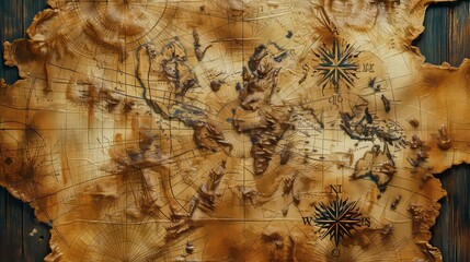Old map background