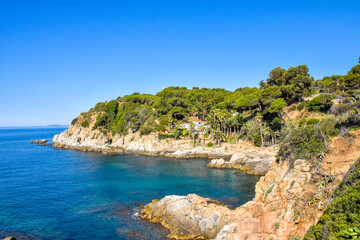 Spain.City ​​of Lloret de Mar. Sea