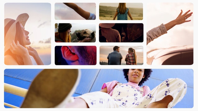 Split Screens 9 Frame