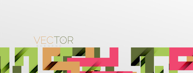 Color bend lines with shadow texture effect. Vector Illustration For Wallpaper, Banner, Background, Card, Book Illustration, landing page