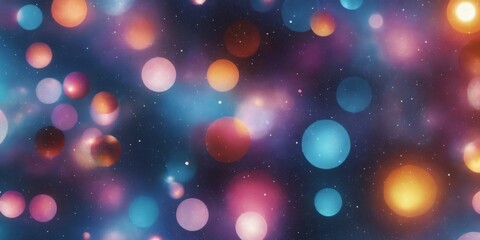 Abstract Digital Collage of Screens in Grid Pattern with Futuris